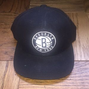 Brooklyn Nets Flat Back Hat
